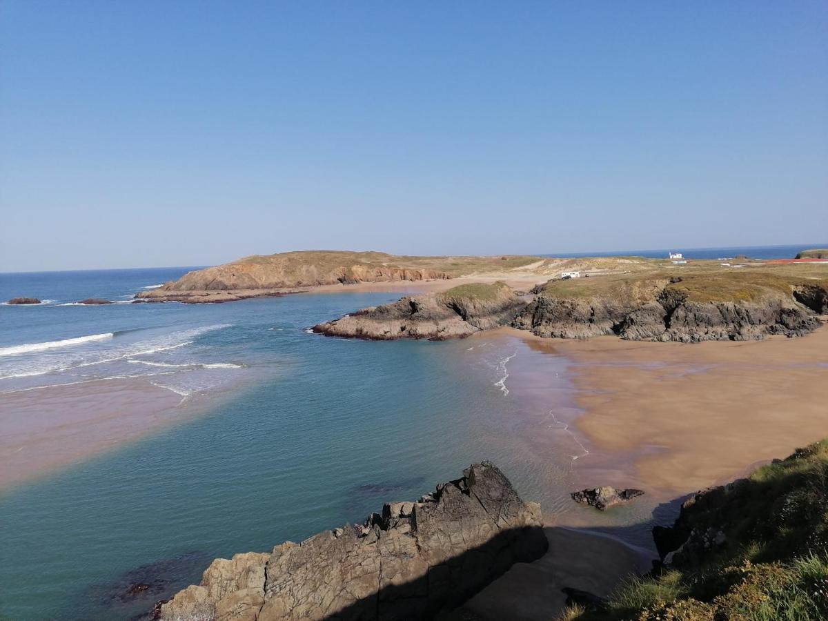 Fantastica Casa A 500 Metros De La Playa De San Jorge. Villa Ferrol Bagian luar foto